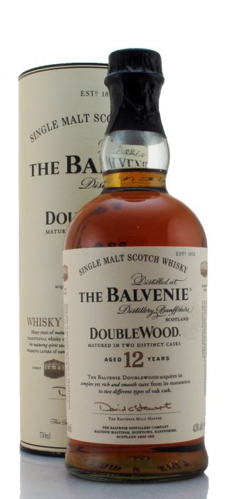 The Balvenie 12 Year Old Doublewood Single Malt Scotch Whisky 750ml