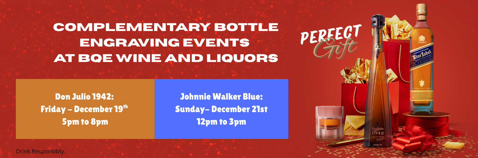 Blue & 1942 Engraving Christmas